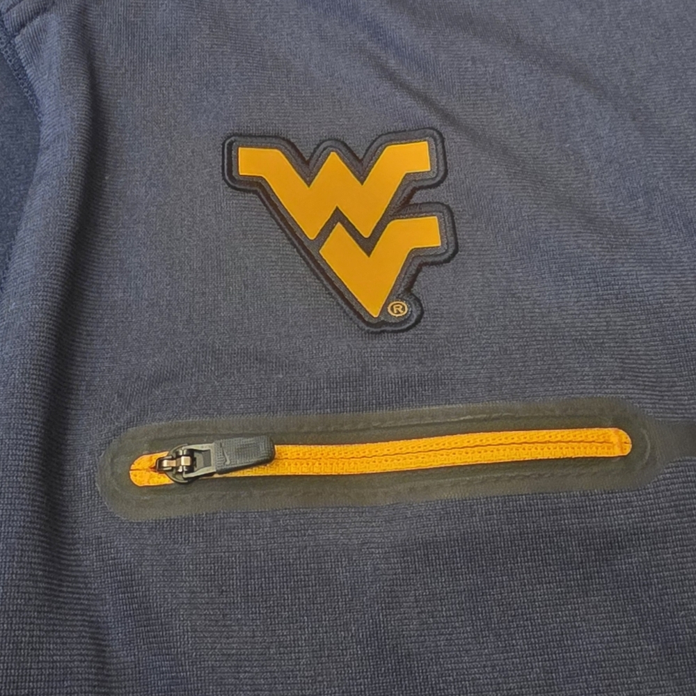 WVU Nike Dri-Fit Quarter-Zip Pullover - Picture 2 of 5